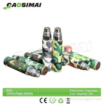 e cigarette battery ego battery with camouflage design
